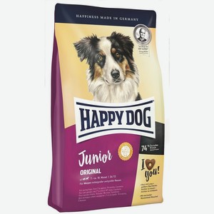 Happy Dog Junior Original для щенков всех пород с 7 месяцев 10 кг