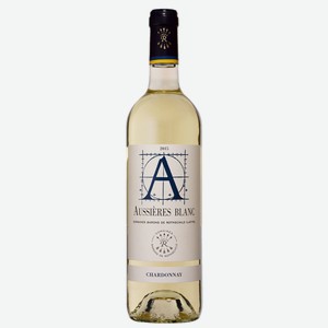 Вино Aussieres Chardonnay белое сухое 0,75 л
