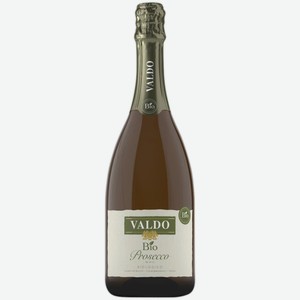 Вино игристое Valdo Prosecco Bio белое брют 0,75 л