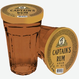 Настойка Captain s Rum Gold 0,1 л