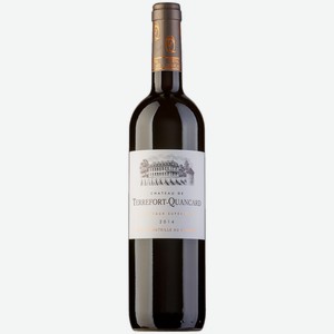 Вино Chateau de Terrefort-Quancard Bordeaux Superior красное сухое 0,75 л