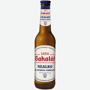 Пиво Bakalar Za Studena Chmeleny безалкогольное светлое 0,33 л