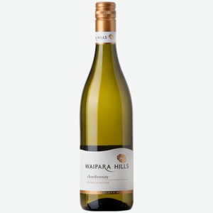 Вино Waipara Hills Chardonnay белое сухое 0,75 л