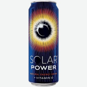 Энергетический напиток Solar Power 0,45 л