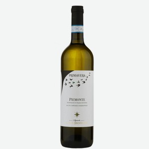 Вино Colle Belvedere Primavera Piemonte белое сухое 0,75 л