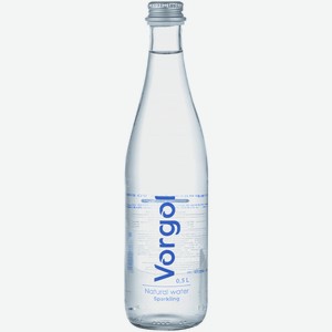 Вода питьевая Vorgol газированная 0,5 л