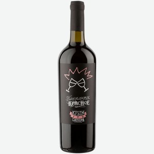 Вино Satera красное полусладкое 0,75 л