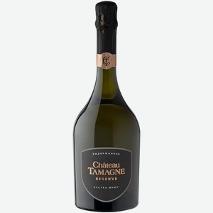 Вино игристое Chateau Tamagne Reserve белое экстра брют 0,75 л