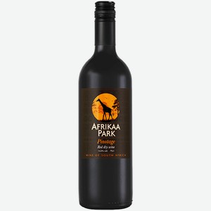 Вино Afrikaa Park Pinotage красное сухое 0,75 л