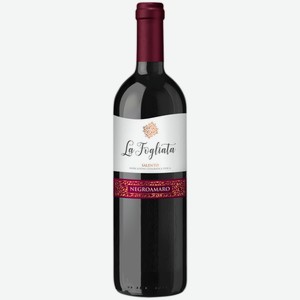 Вино La Fogliata Negroamaro красное сухое 0,75 л