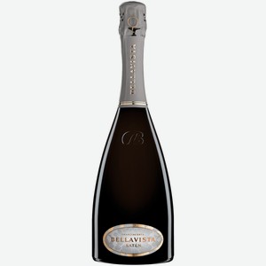 Вино игристое Bellavista Franciacorta Saten Brut белое брют 0,75 л в подарочной упаковке