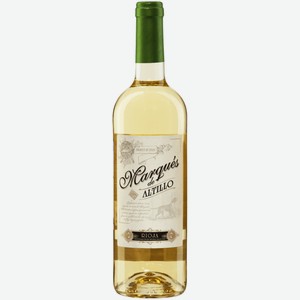 Вино Marques de Altillo белое сухое 0,75 л