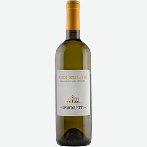 Вино Sportoletti Assisi Grechetto белое сухое 0,75 л