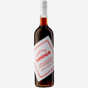 Винный напиток Vermouth Domingo Rojo сладкий 0,75 л