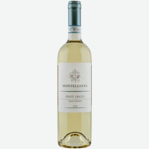 Вино Montelliana Pinot Grigio delle Venezie белое сухое 0,75 л