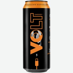 Энергетический напиток Volt Energy Апельсин-Маракуйя 0,45 л ж/б