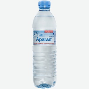 Вода Aparan минеральная негазированная 0,5 л ПЭТ