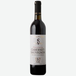Вино Союз-Вино Медиум Каберне Совиньон красное полусладкое 0,7 л