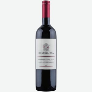 Вино Montelliana Cabernet Sauvignon Montello e Colli Asolani красное сухое 0,75 л