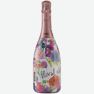 Вино игристое Valdo Floral розовое брют 0,75 л