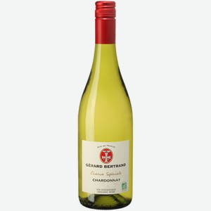 Вино Gerard Bertrand Chardonnay белое сухое 0,75 л