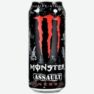 Энергетический напиток Black Monster Assault 0,5 л