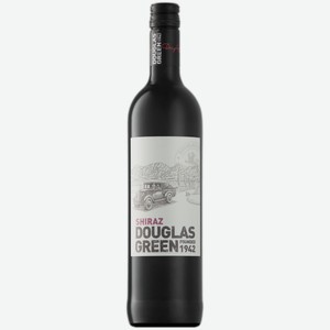 Вино Douglas Green Shiraz красное сухое 0,75 л