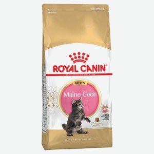 Сухой Сухой корм для котят Royal Canin Maine Coon Kitten для породы мейн-кун, 400 г