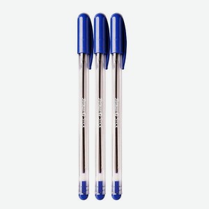 Ручки шариковые PELIKAN stick синие 3шт.