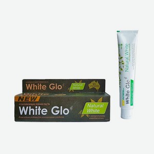 Зубная паста WHITE GLO отбеливающая натуральная белизна
