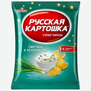  Русская картошка  со вкусом Сметана и лук 50г