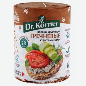 Хлебцы гречневые с витаминами  Dr.Korner  100г