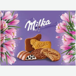 Набор Milka печенья и шоколада