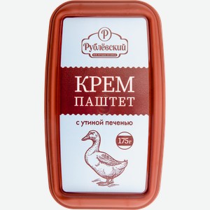 Крем-паштет запеченный Рублевский с утиной печенью