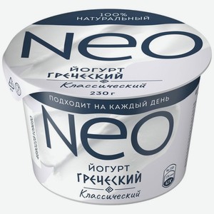 Йогурт Neo греческий классический 2%