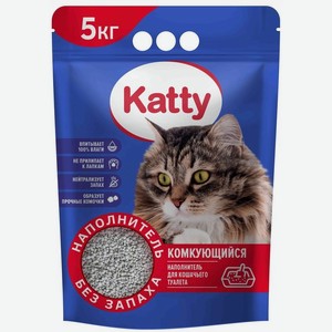 Наполнитель для кошачьего туалета Katty комкующийся