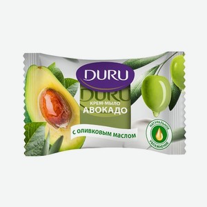 Мыло туалетное DURU Авокадо с оливковым маслом 80 г