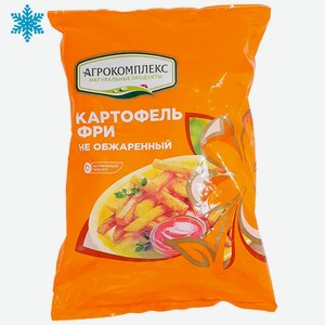 Картофель фри 0.9 кгАгрокомплекс м/уп