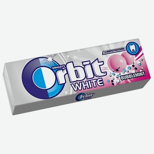 Жевательная резинка 13,6 г Wrigley s Orbit White Белоснежный Bubblemint м/уп