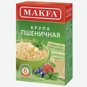 Крупа 400г Макфа пшеничная Полтавская вар/пак к/уп