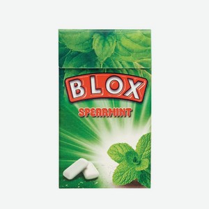 Жевательная резинка 23 гр Blox со вкусом мяты к/уп