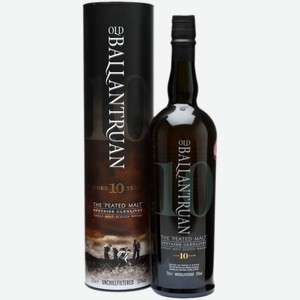 Виски шотландский Old Ballantruan Speysid Glenliv 10 лет в подарочной упаковке, 0.7л Великобритания