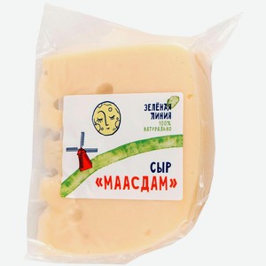 Сыр Маасдам 45% Зелёная Линия,, кг