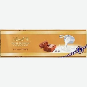 Шоколад СВИСС ПРЕМИУМ швейцарский молочный 300г Ли