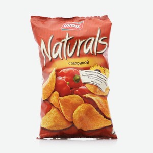 Картофельные чипсы с паприкой ТМ Naturals (Натуралс)