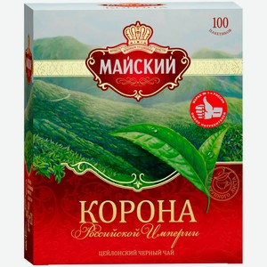 Чай Майский 100 пак*2 г корона российской империи