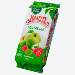 Мармелад желейный фруктовый микс 250г Махеев пакет