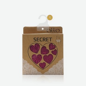 Женские трусы - бразилиана Atto Secret , Фиолетовый , XL