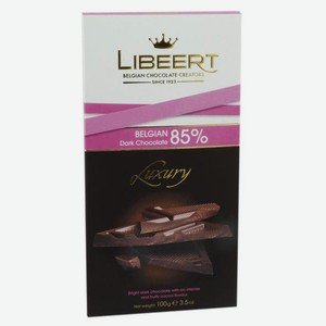 Шоколад горький 85% Либеерт Либеерт кор, 100 г