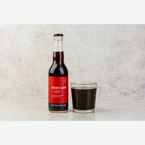 Напиток б/а Smart Cola + CBD газированный, кафе 330 мл